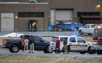 <p>Marshall County High School students are escorted to retrieve their vehicles by emergency responders after a deadly shooting at the school in Benton, Ky., Jan. 23, 2018. (Photo: Ryan Hermens/The Paducah Sun via AP) </p>