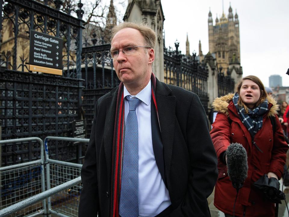 File photo of Sir Ivan Rogers (Getty Images)