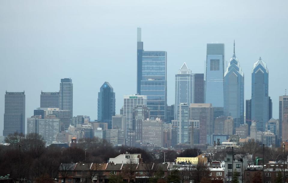 In Philadelphia, shown here in January, the City Council is set to vote on a resolution that would form a task force to consider reparations for residents descended from enslaved people. (Photo by Bruce Bennett/Getty Images )