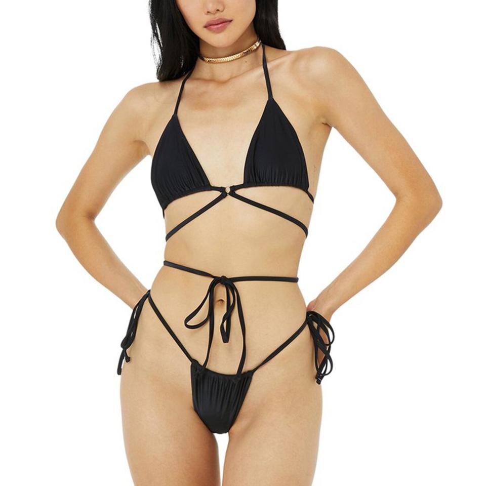 Strappy Bikini Sexy Wrap Around Swimwear