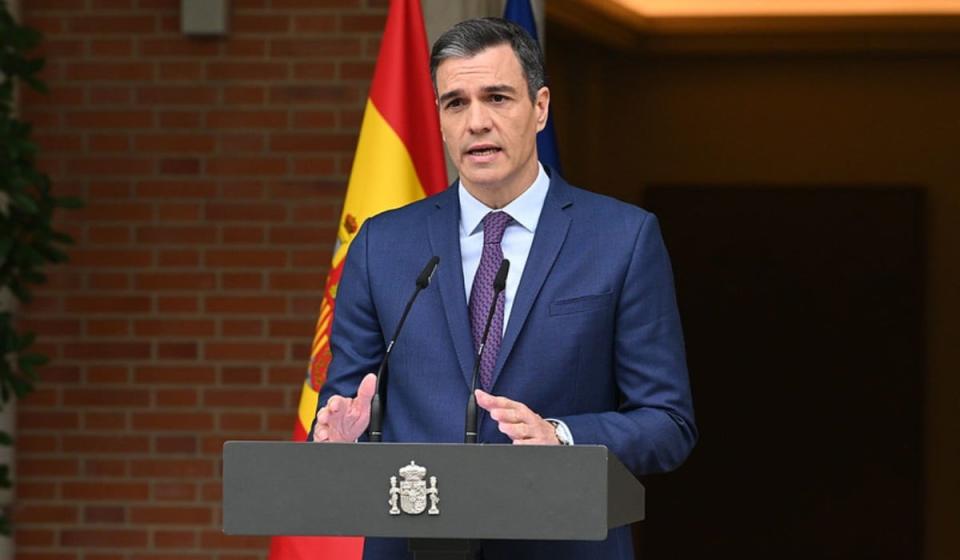 Pedro Sánchez, presidente de España. Imagen: Flickr La Moncloa - Gobierno de España.