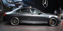 <p>AMG went quite overboard with <a rel="nofollow noopener" href="http://www.roadandtrack.com/car-shows/los-angeles-auto-show/news/a30966/2018-mercedes-amg-e63/" target="_blank" data-ylk="slk:the new E63 sedan;elm:context_link;itc:0;sec:content-canvas" class="link ">the new E63 sedan</a>. Its 4.0-liter V8 cranks out 603 horsepower in the E63 S model, and its all-wheel-drive system has a drift mode. You have to appreciate the lunacy of a luxurious family sedan with this sort of performance capability. </p>