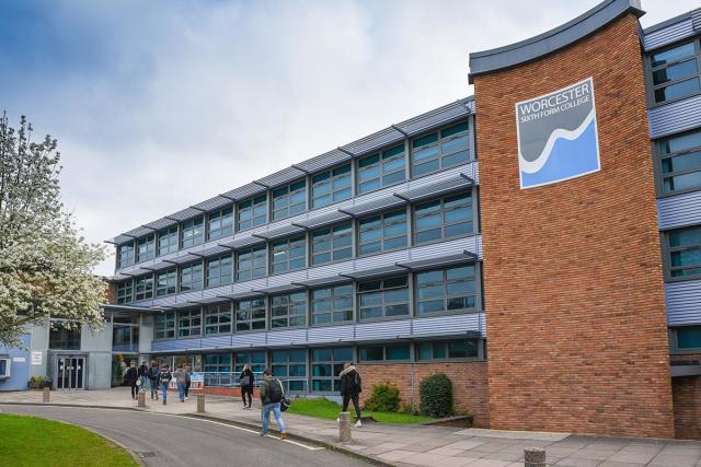 GOOD: Worcester Sixth Form College in Spetchley Road, Worcester <i>(Image: Worcester Sixth Form College)</i>