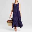 <p><a rel="nofollow noopener" href="http://rstyle.me/n/cqdxh2jduw" target="_blank" data-ylk="slk:Notations Sleeveless Ruffle And Lace Maxi Dress;elm:context_link;itc:0;sec:content-canvas" class="link ">Notations Sleeveless Ruffle And Lace Maxi Dress</a>, $40</p>