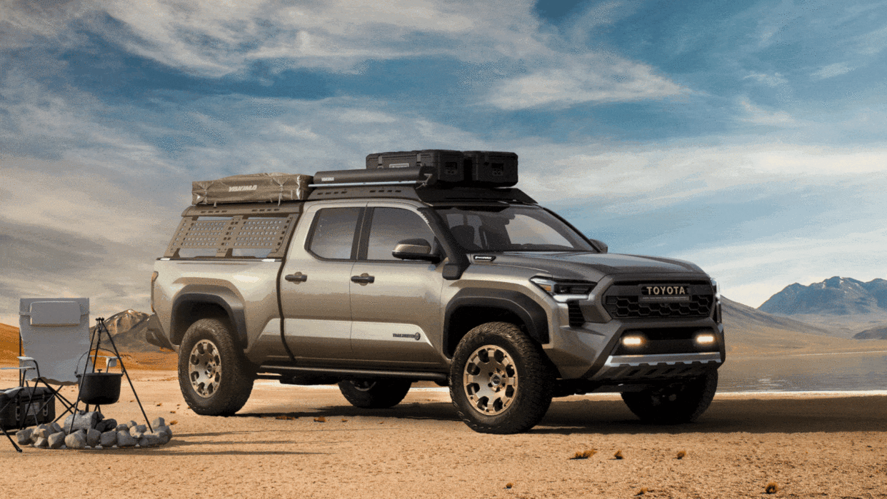 2024 toyota tacoma trailhunter press images