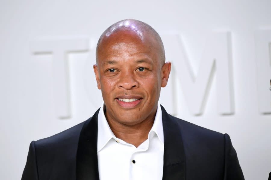 HOLLYWOOD, CALIFORNIA – FEBRUARY 07: Dr. Dre attends the Tom Ford AW20 Show at Milk Studios on February 07, 2020 in Hollywood, California. (Photo by Mike Coppola/FilmMagic)