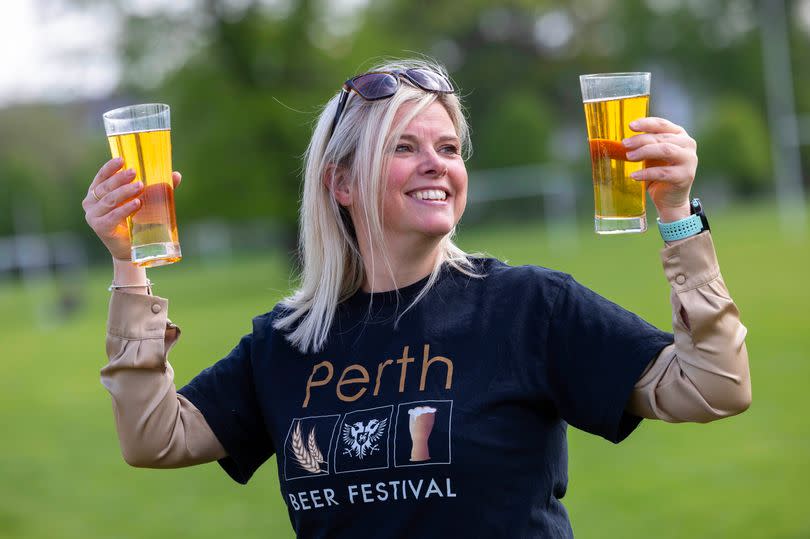Perth Beer Festival organiser Natalie Mackinnon is looking forward to another successful event -Credit:Perthshire Advertiser