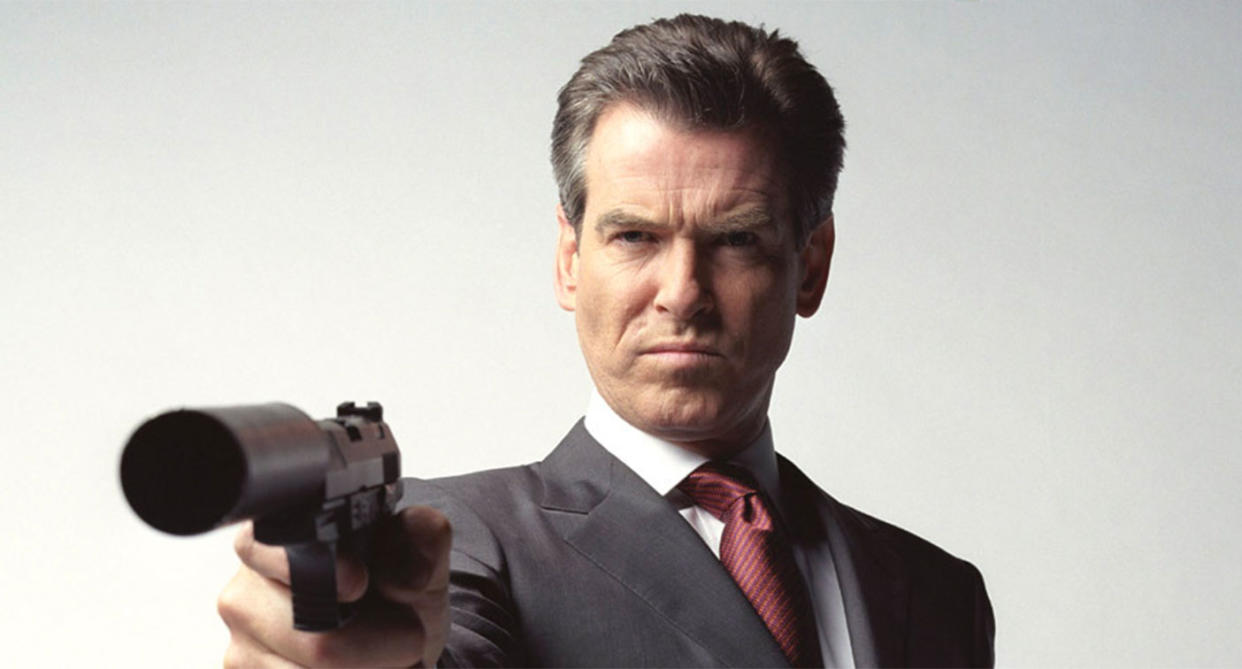 Pierce Brosnan as Ian Fleming's James Bond 007 in a promotional still for 2002's Die Another Day. (EON/MGM)