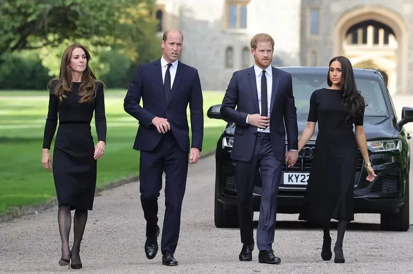 Kate, William, Harry, Meghan