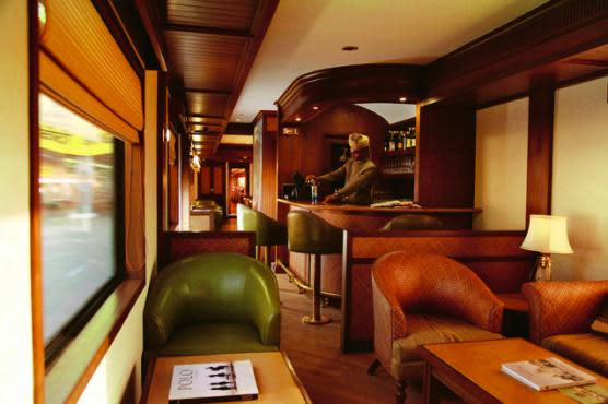 Maharaja Express - Eat, drink and live like a veritable maharaja as the train forges through some of India’s most exotic circuits.