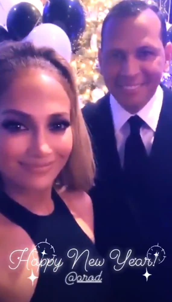 Jennifer Lopez and Alex Rodriguez | Jennifer Lopez Instagram