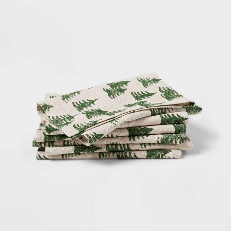 Threshold Cotton Trees Napkins  (6-Pack)