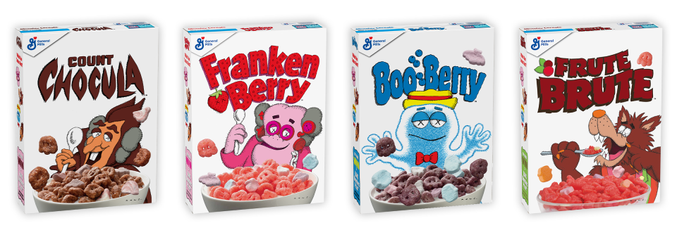 Franken Berry, Count Chocula, Boo-Berry and – for the first time in nearly a decade – Frute Brute Monster Cereals have returned to retailer shelves nationwide,