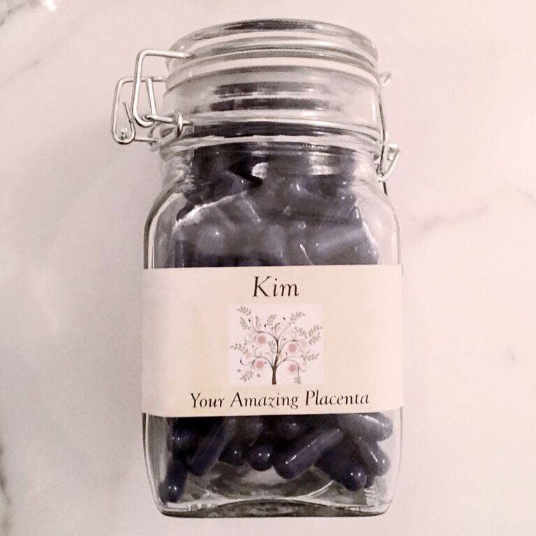 Kim Kardashian placenta pills