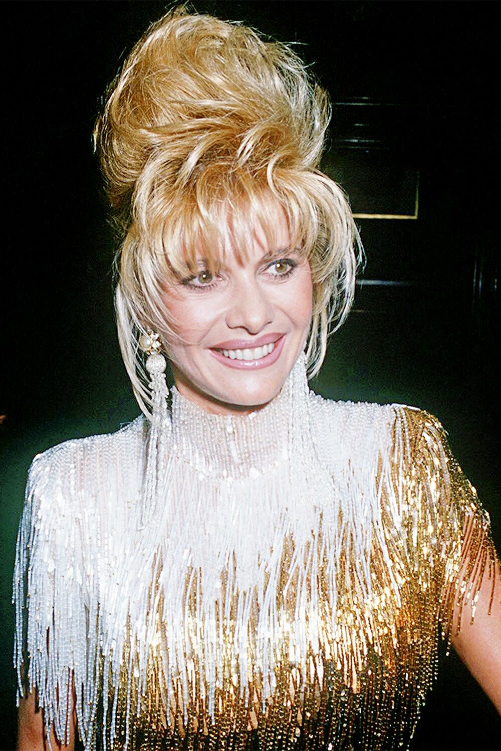 Socialite Ivana Trump, circa 1992. (Photo by Kypros/Getty Images)