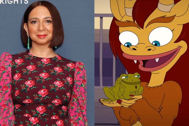 Maya Rudolph Porn - Maya Rudolph Says Her 'Big Mouth' Character Wants to Party With the  'Stranger Things' Cast