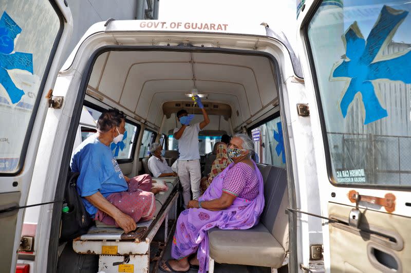 Spread of the coronavirus disease (COVID-19) in Ahmedabad