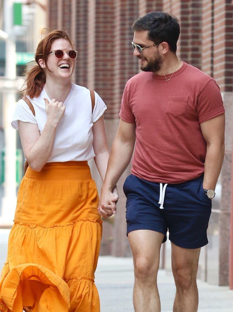 Kit Harington y Rose Leslie a pura sonrisa en un paseo romántico por Nueva York