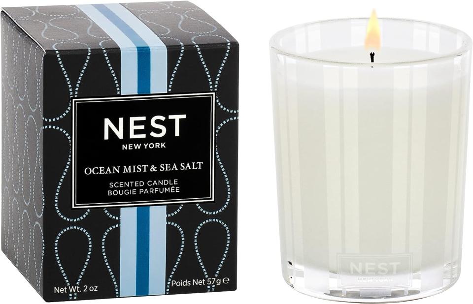 NEST Fragrances NEST02OS002 Votive Candle- Ocean Mist & Sea Salt, 2 oz. (Photo: Amazon SG)