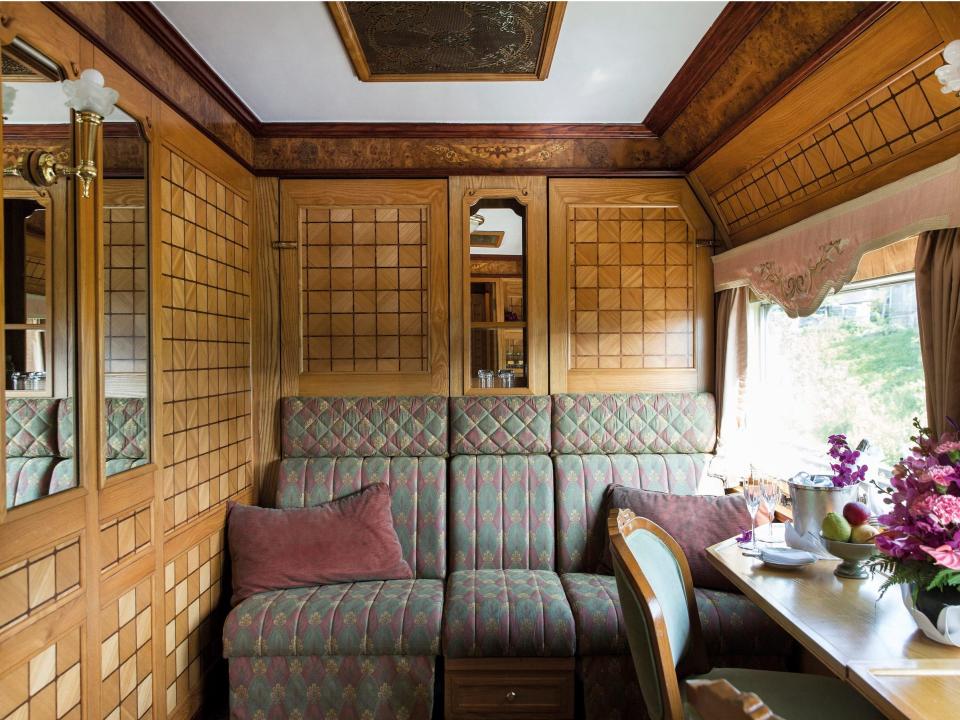 Eastern & Oriental Express Presidential Cabin.