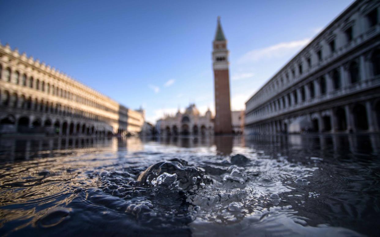 St Mark's Square this week - GETY