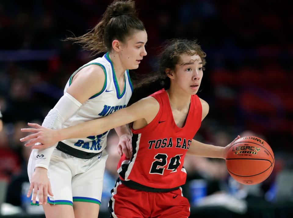 Wauwatosa East sophomore guard Mikaia Litza helped the Red Raiders make their first state appearance in over four decades.