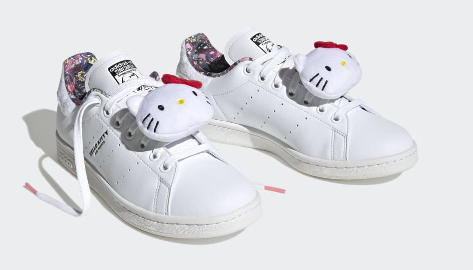 Hello Kitty x Adidas Stan Smith, hello kitty collaboration, shoe collaboration, 