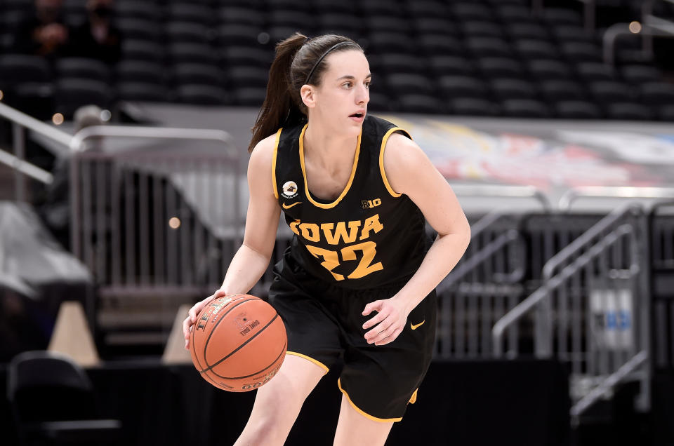 Caitlin Clark of the Iowa Hawkeyes