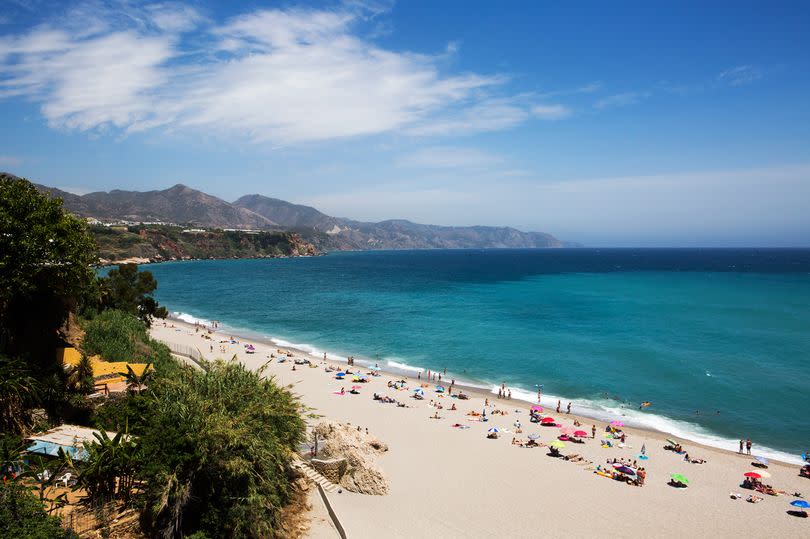 A beach in Spain