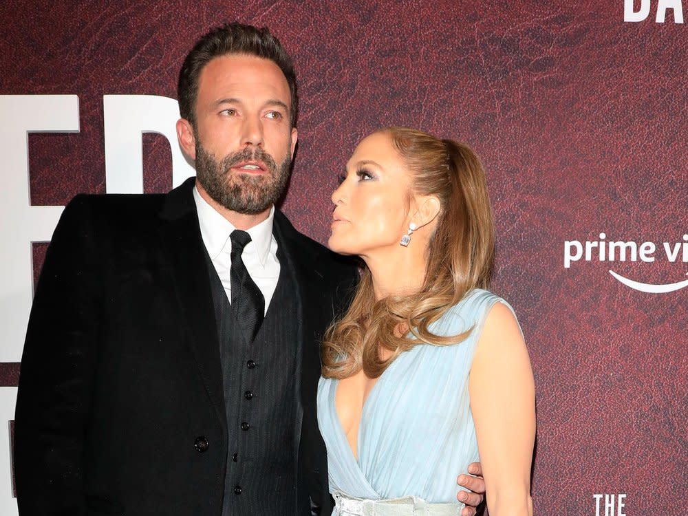 Jennifer Lopez und Ben Affleck haben sich bereits in Las Vegas das Jawort gegeben. (Bild: imago/Future Image)