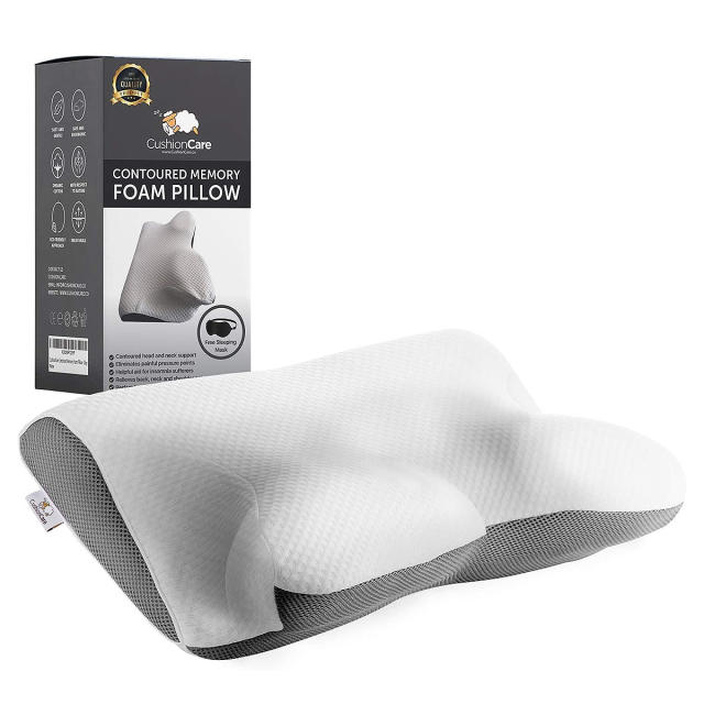 Sidney Sleep Mini Travel Size Neck Pillow - Back Lumbar Support