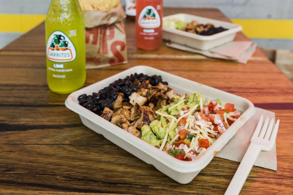 Naked burrito. (PHOTO: Mad Mex Singapore)