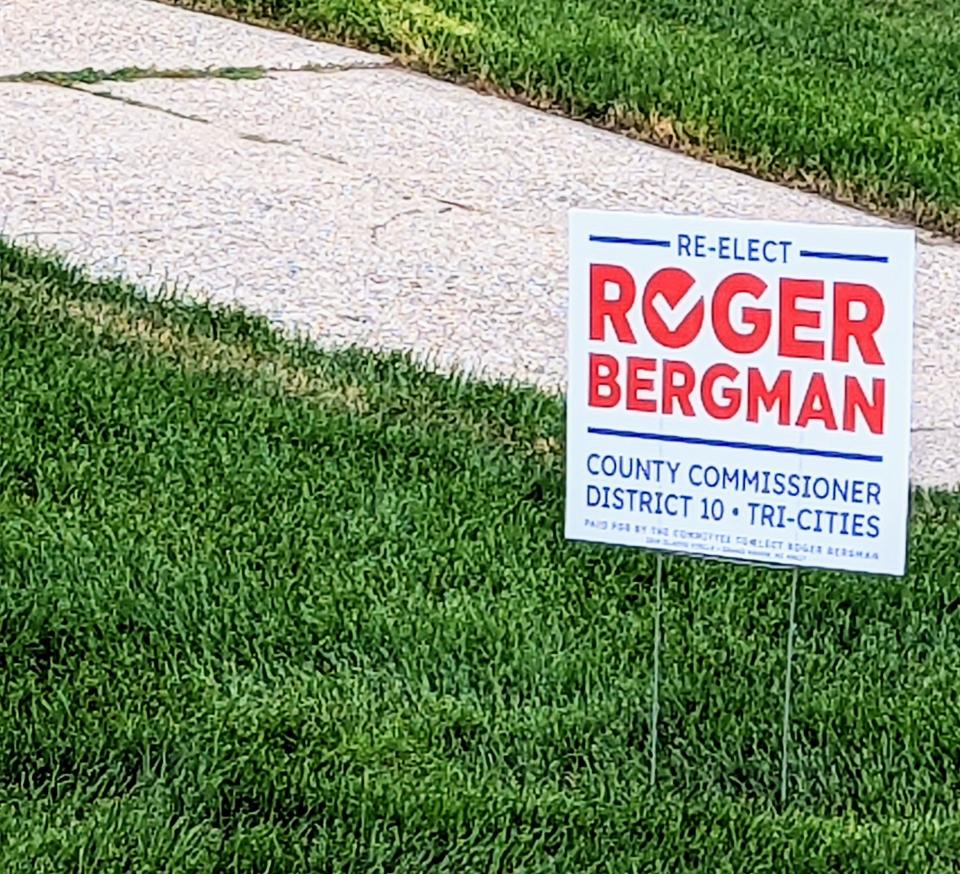 Campaign signs for Ottawa County commissioners are all over the county.