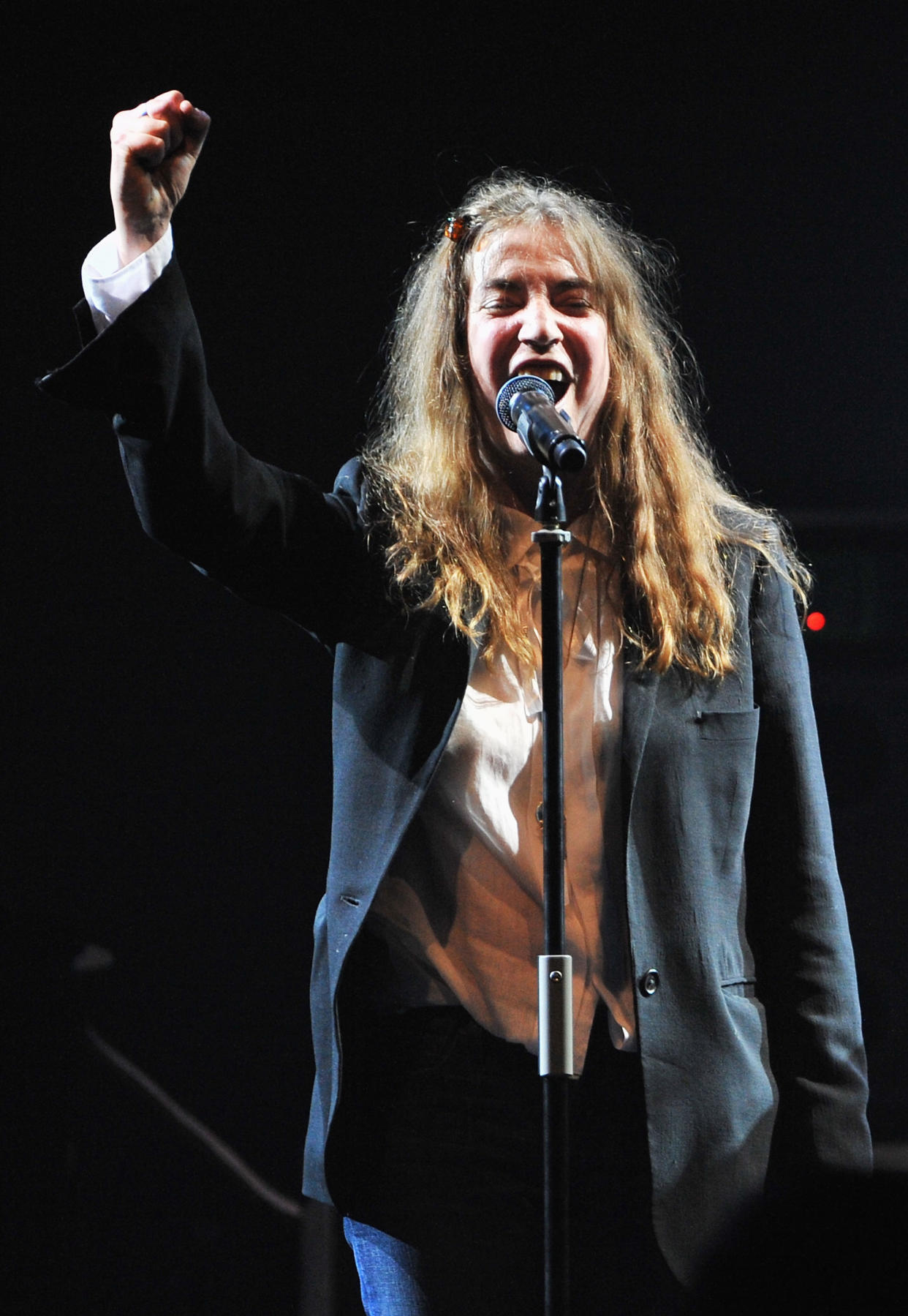 Patti Smith performs in 2010. (Photo: Francois Durand/Getty Images)