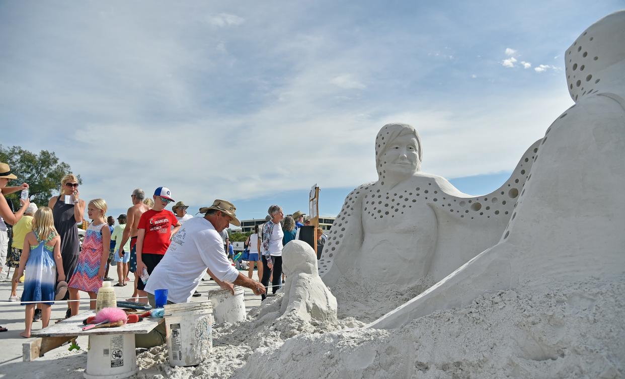 Siesta Key Crystal Classic, pictured here in 2021, will return Nov. 10-13 to Siesta Beach.