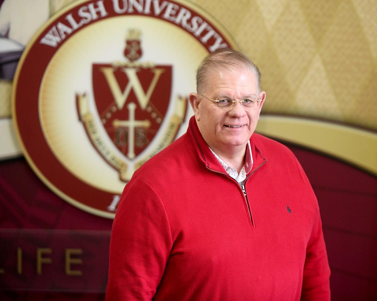 Jonathan Stump serves as director of development at Walsh University in North Canton.