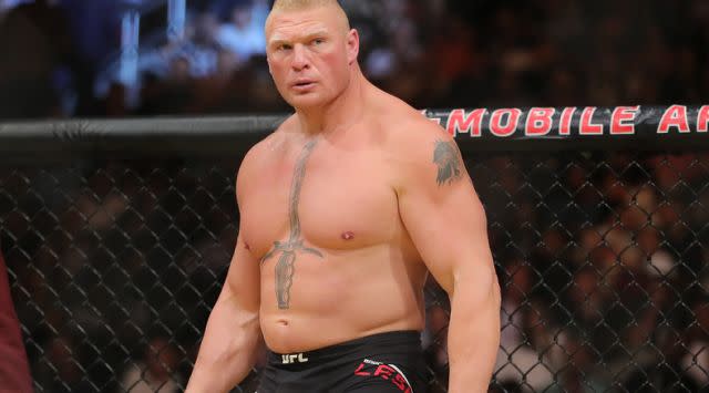 Lesnar. Image: Getty