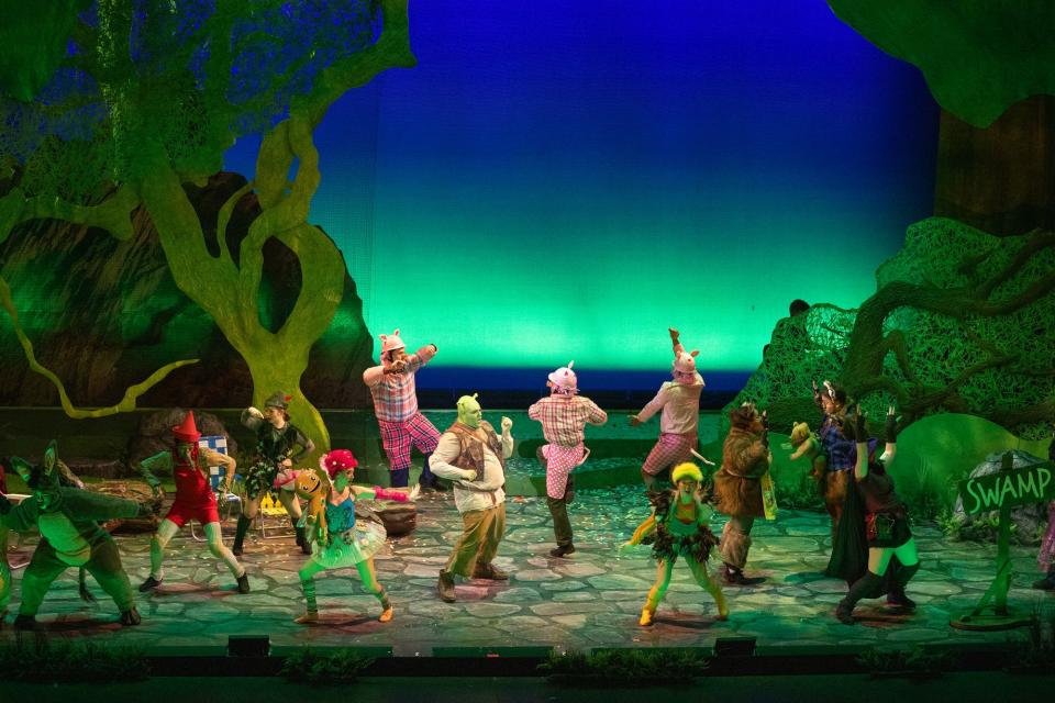 "Shrek The Musical" will be staged Oct. 20 at Stephens Auditorium.
