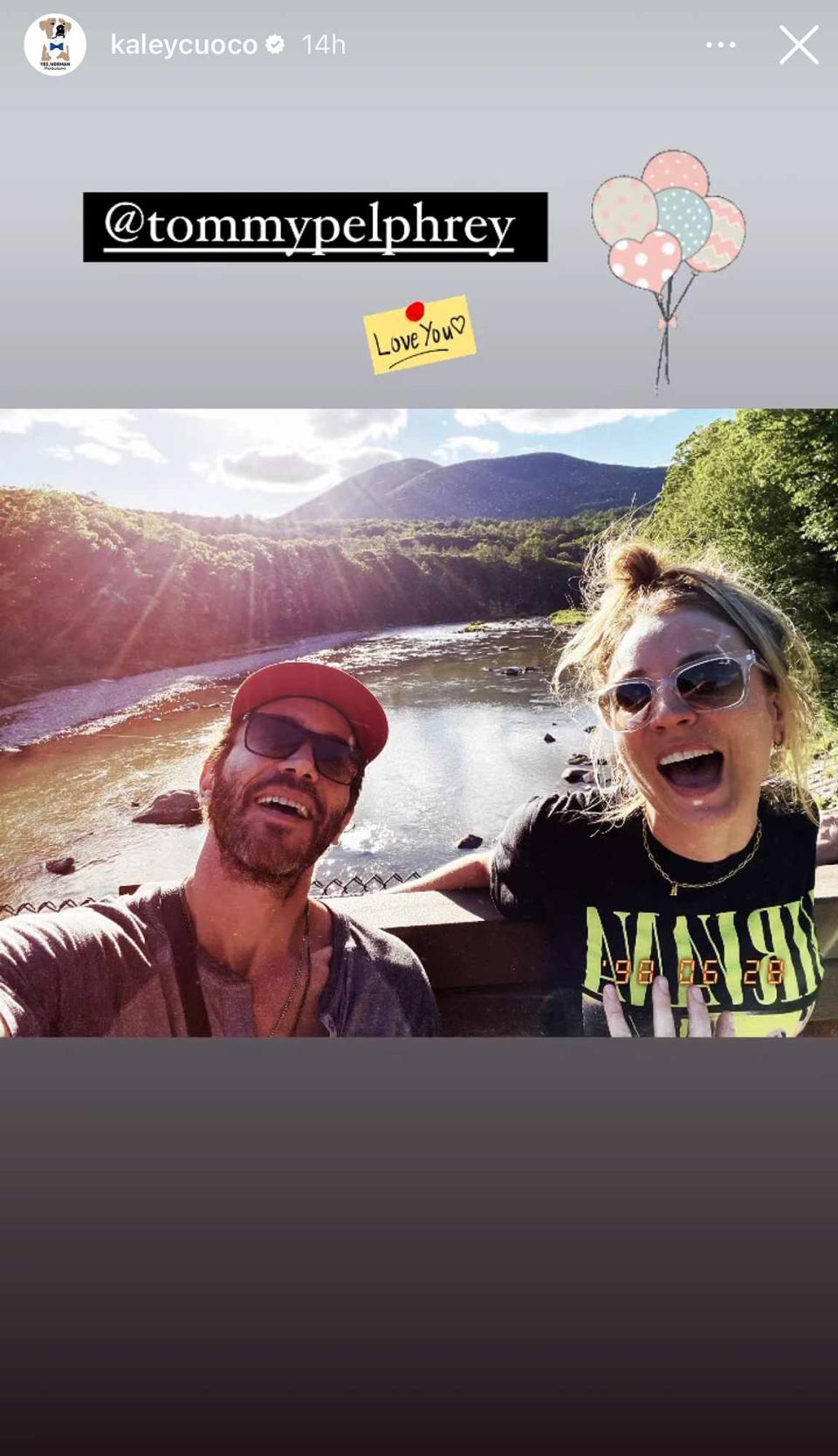 Kaley Cuoco Posts Loving Birthday Tribute for Boyfriend Tom Pelphrey: He ‘Saved Me in All the Ways’