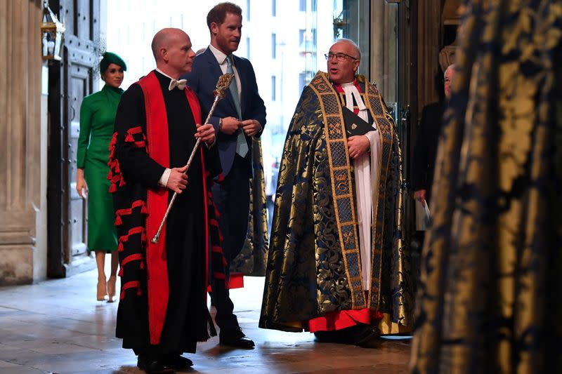 Annual Commonwealth Service at Westminster Abbey in London