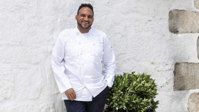 Michael Caines in Chef Whites
