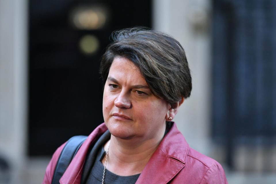 <em>Arlene Foster said the DUP would not support Theresa May’s deal (Picture: PA)</em>