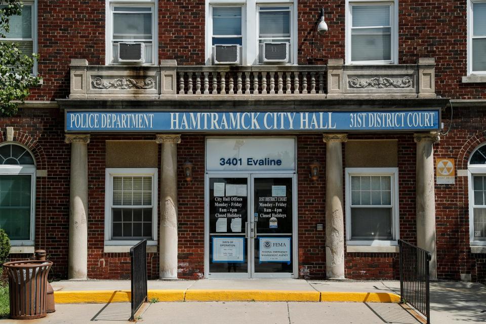 Hamtramck's 31st District Court is located in this building, which also houses Hamtramck City Hall, council chambers and the police department.