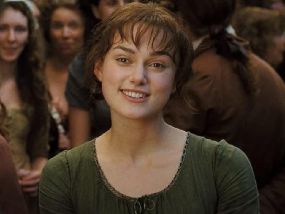 Keira Knightley in Pride and Prejudice