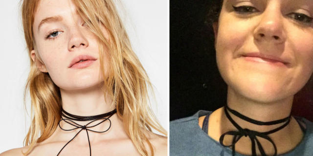 This Girl Wore a Shoelace as a Choker and Became an Internet Hero