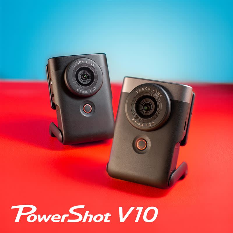 Canon發布全新VLOG影音相機PowerShot V10。（圖／品牌提供）