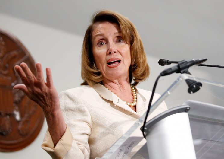 Pelosi is fending off calls from some House colleagues to step aside. (Paul Morigi/Getty Images)