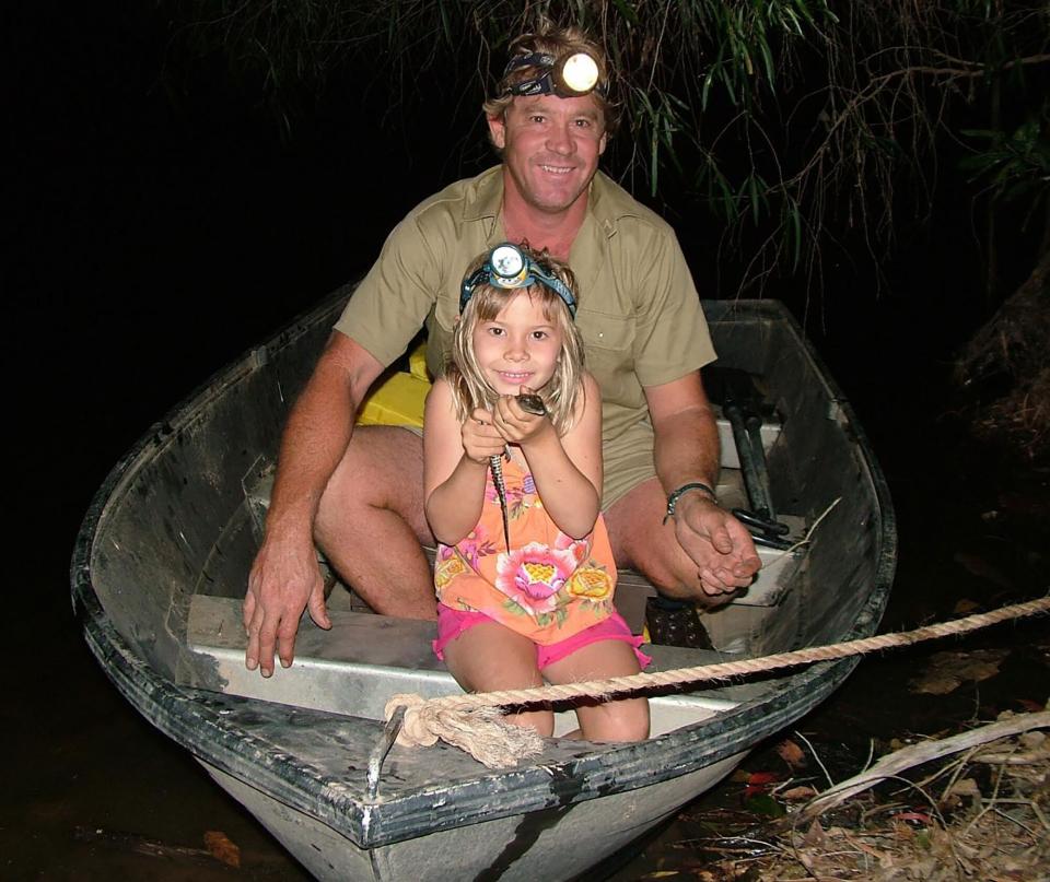 Bindi Irwin/Instagram . https://www.instagram.com/p/CiFTBs9B9cP/. Bindi and Robert Irwin Pay Tribute to 'Grandpa Crocodile' Steve Irwin 16 Years After His Death