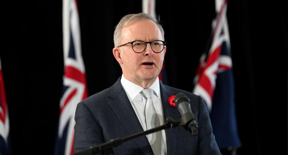 Australian Prime Minister Anthony Albanese.