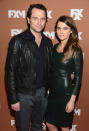 Matthew Rhys and Keri Russell attend the 2013 FX Upfront Bowling Event at Luxe at Lucky Strike Lanes on March 28, 2013 in New York City.